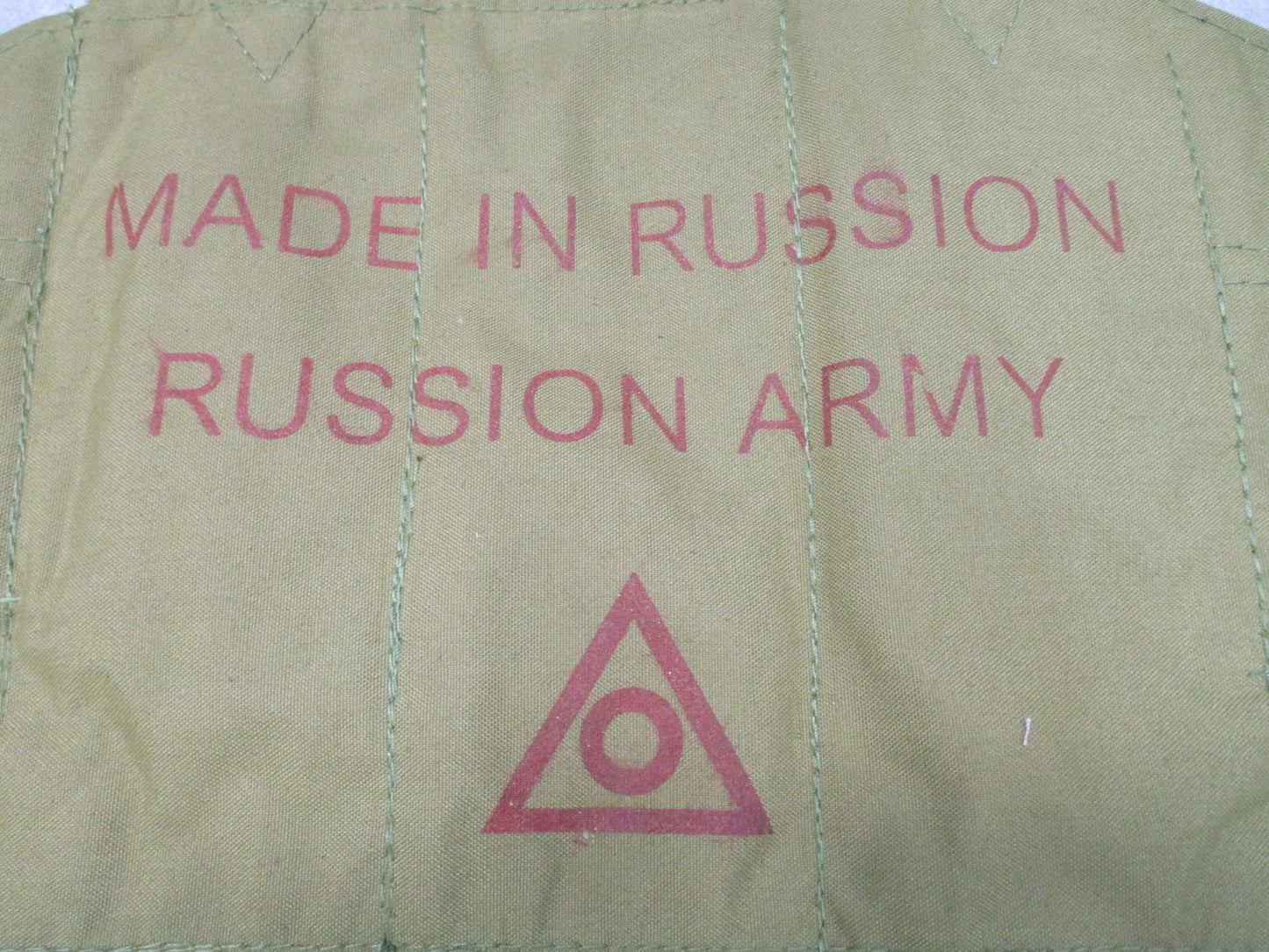Type 56 Chicom Chest Rig Olive Green Canvas Russion Army Reproduction