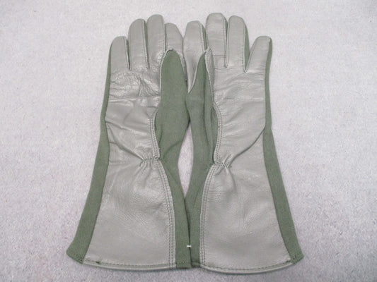 US Military Nomex Flyer's Gloves Type GS/FRP-1 Sage Green Size 9 Tactical Gear