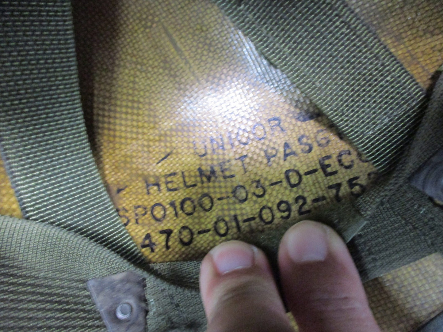 US Military Surplus PASGT Helmet Combat Tactical Gear w/ Sweatband Small