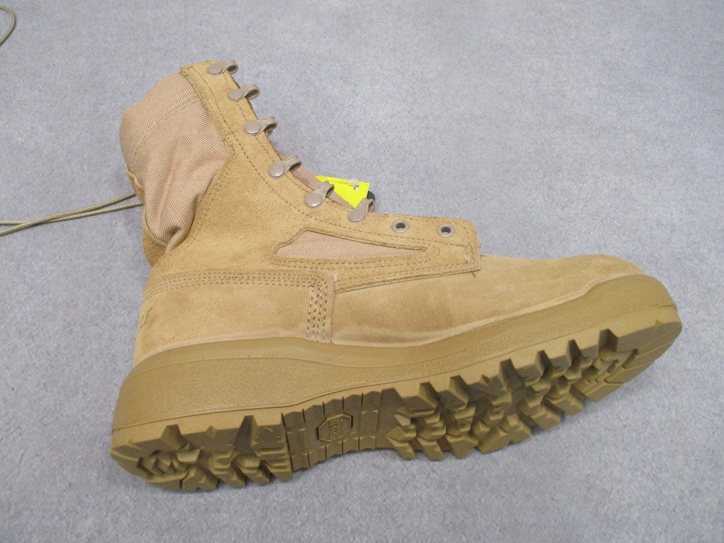 New Belleville 340DES Hot Weather Combat Boots Tan Suede Nylon US Made Size 7.5R