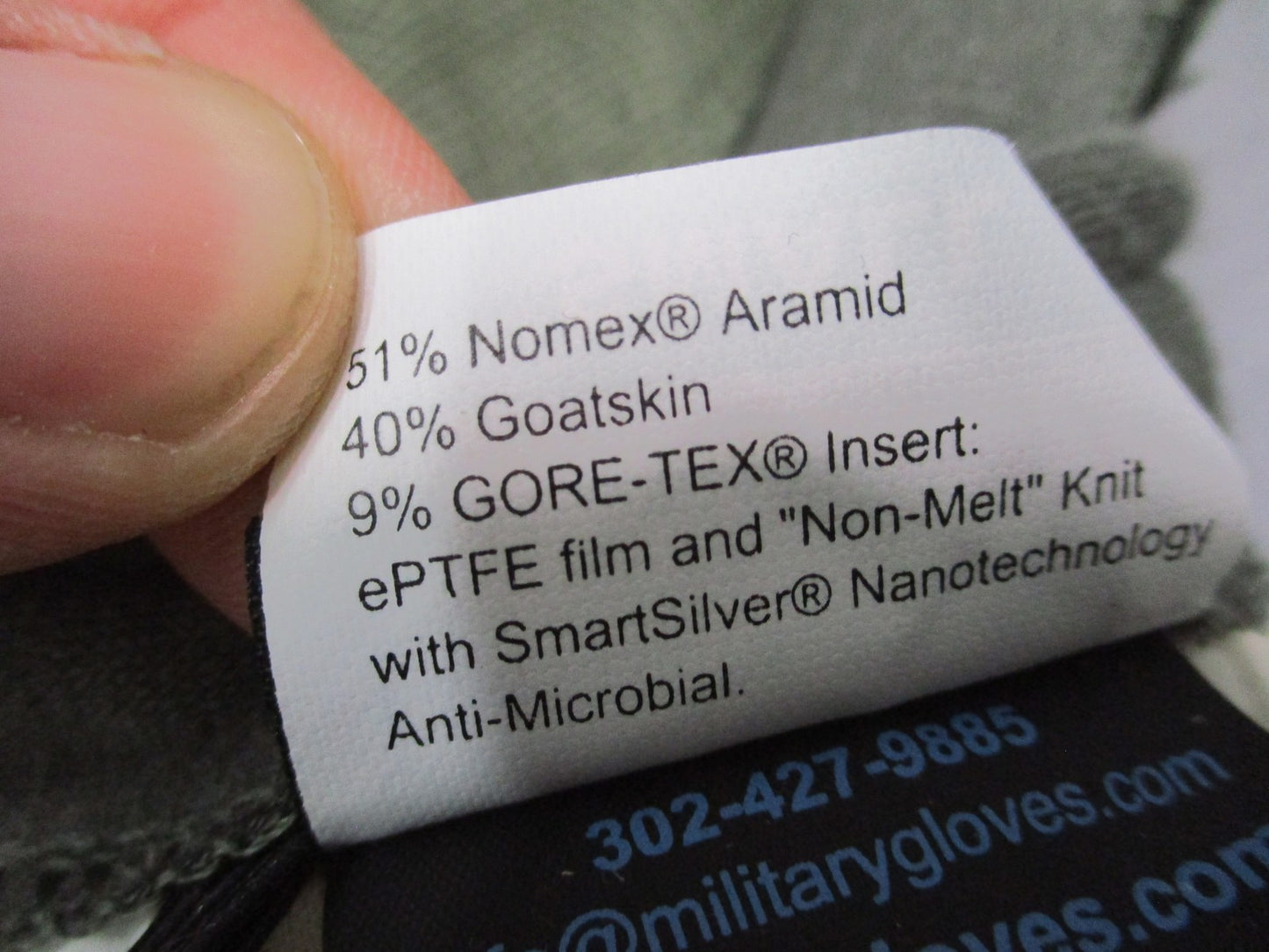 Used Masley Cold Weather Flyers Gloves GORE-TEX Nomex Military Surplus Size Sml