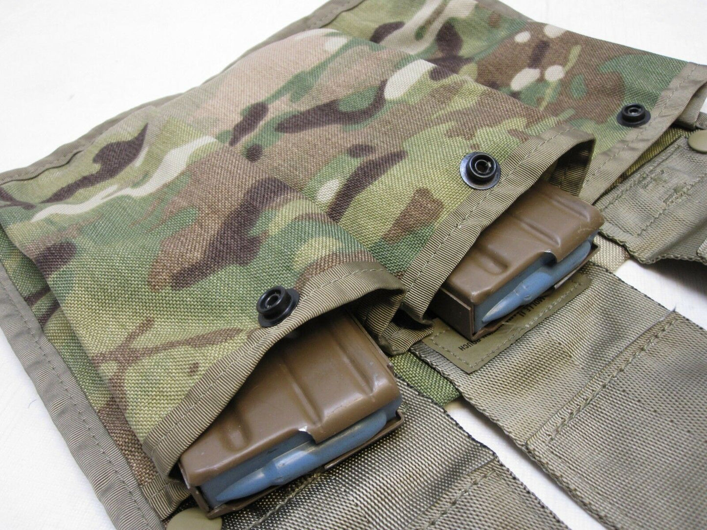 USGI ARMY OCP MULTICAM 6 MAGAZINE POUCH 30 ROUND BANDOLEER MAG HOLDER 5.56/.223
