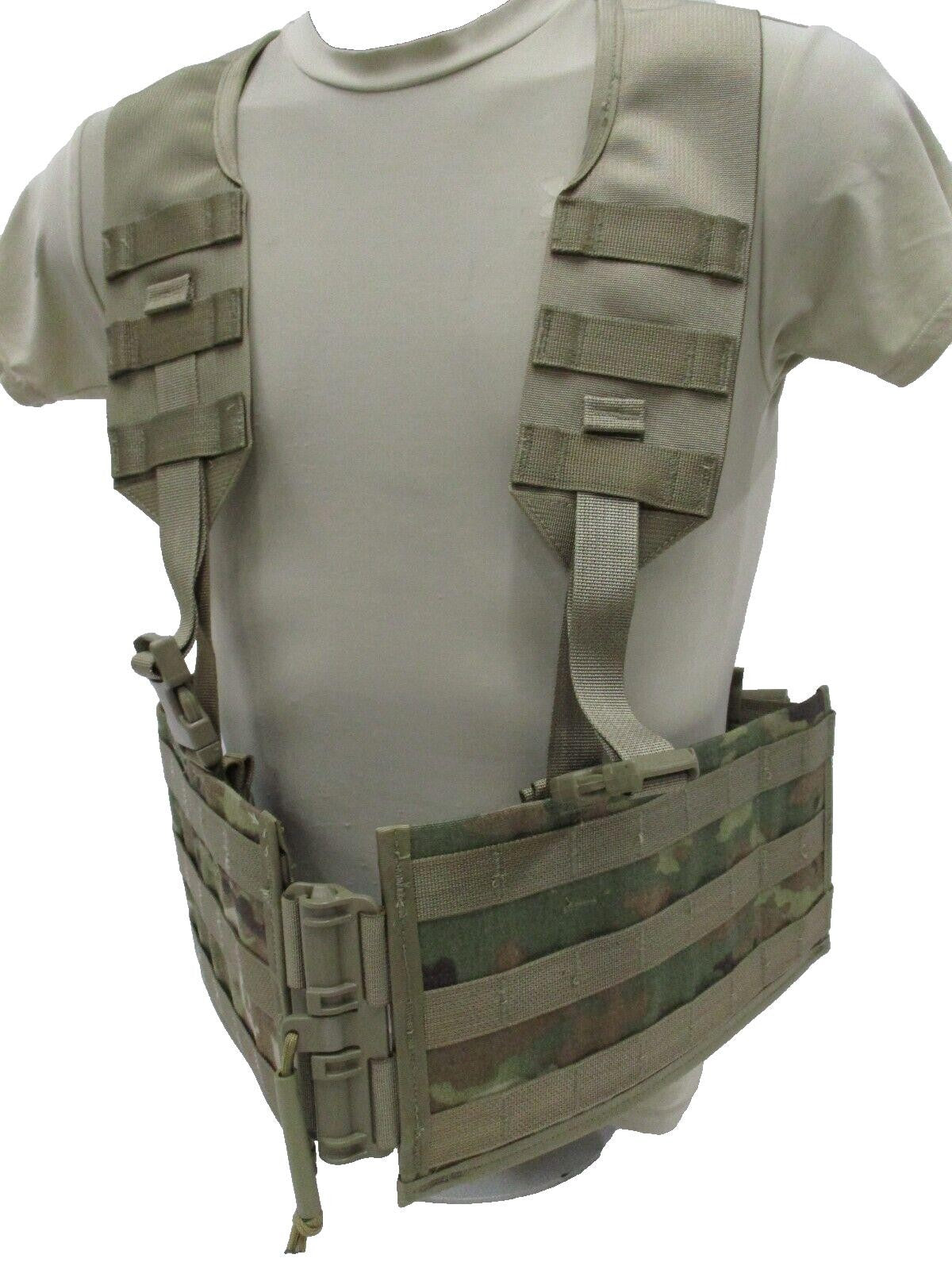 NEW STYLE OCP SCORPION MULTICAM TACTICAL ASSAULT PANEL A-TAP MOLLE QD CHEST RIG