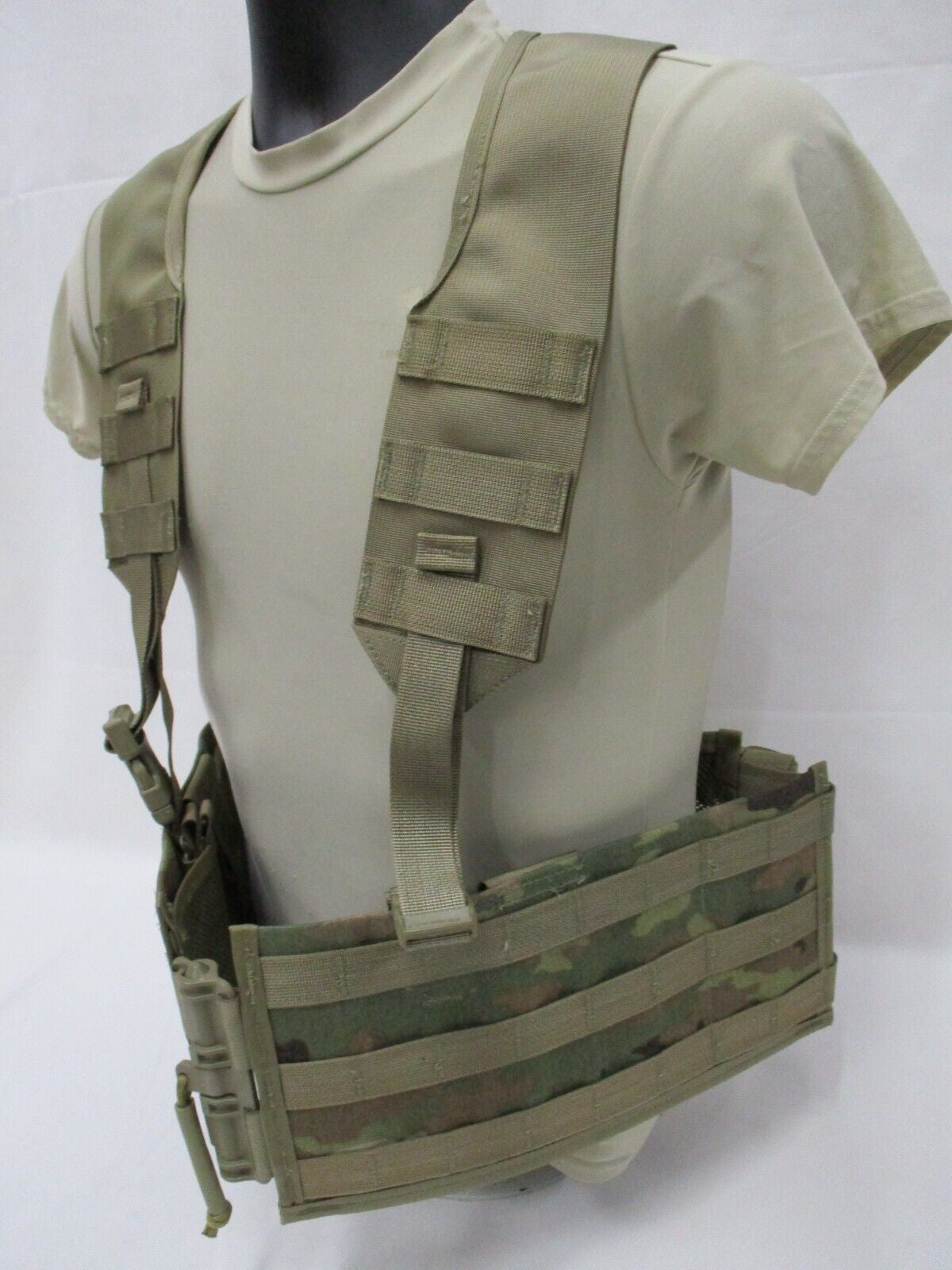 NEW STYLE OCP SCORPION MULTICAM TACTICAL ASSAULT PANEL A-TAP MOLLE QD CHEST RIG