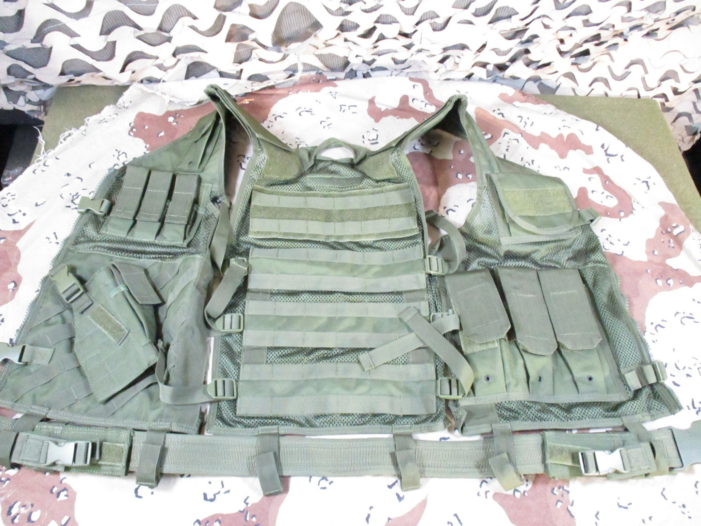 condor tactical vest ODG crossdraw vest 80s navy seal gear