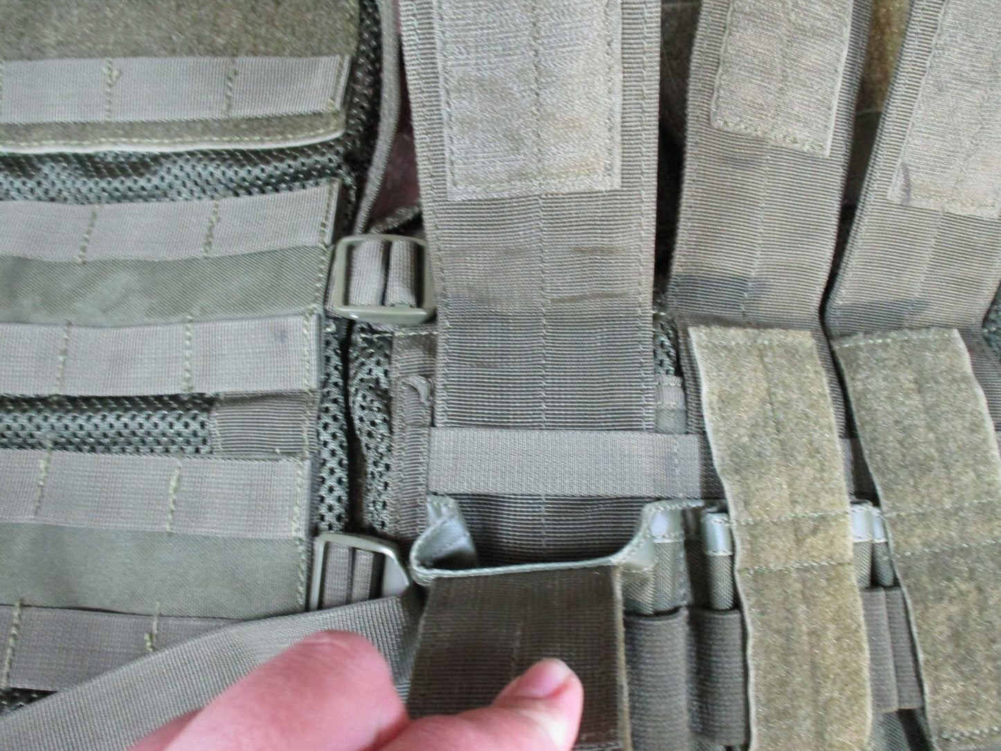 condor tactical vest ODG crossdraw vest 80s navy seal gear