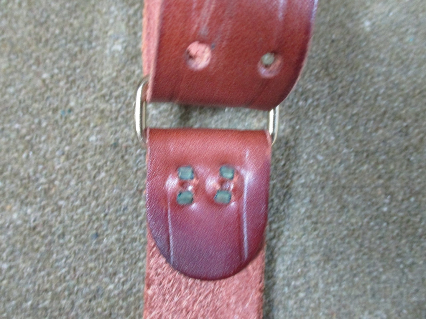 Lot of 3 Leather Slings: 1 Browning Branded & 2 Vintage Military Surplus Style