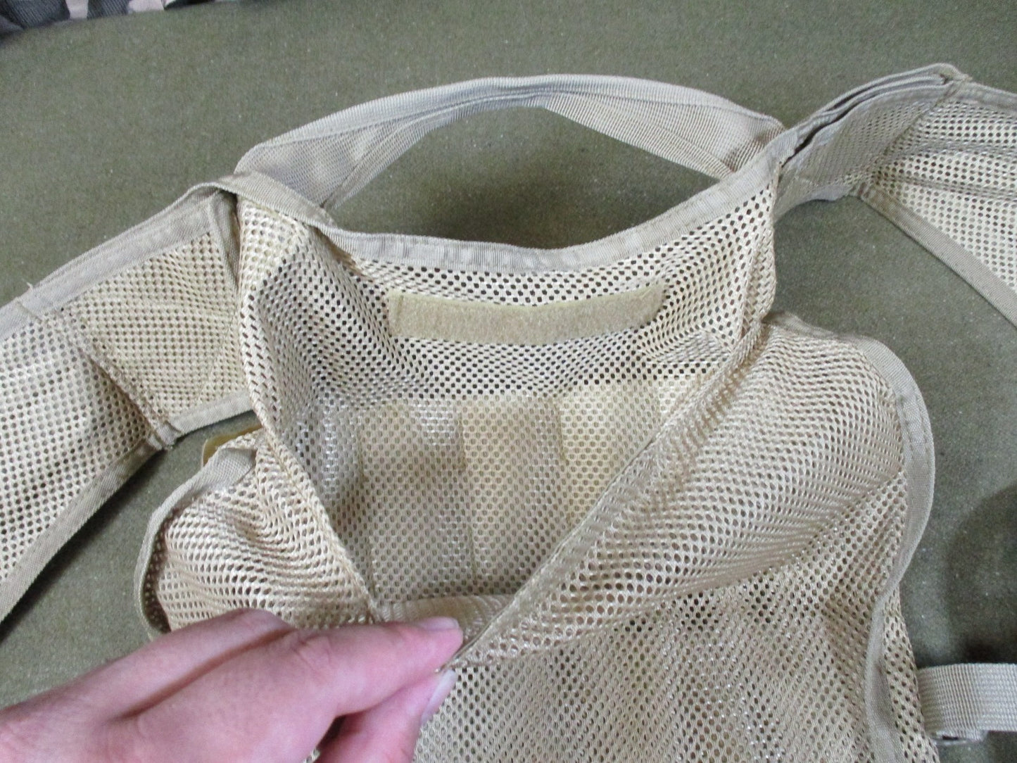 VISM by NC Star Tactical Vest Shooters Gear Tan MOLLE Adjustable Mesh