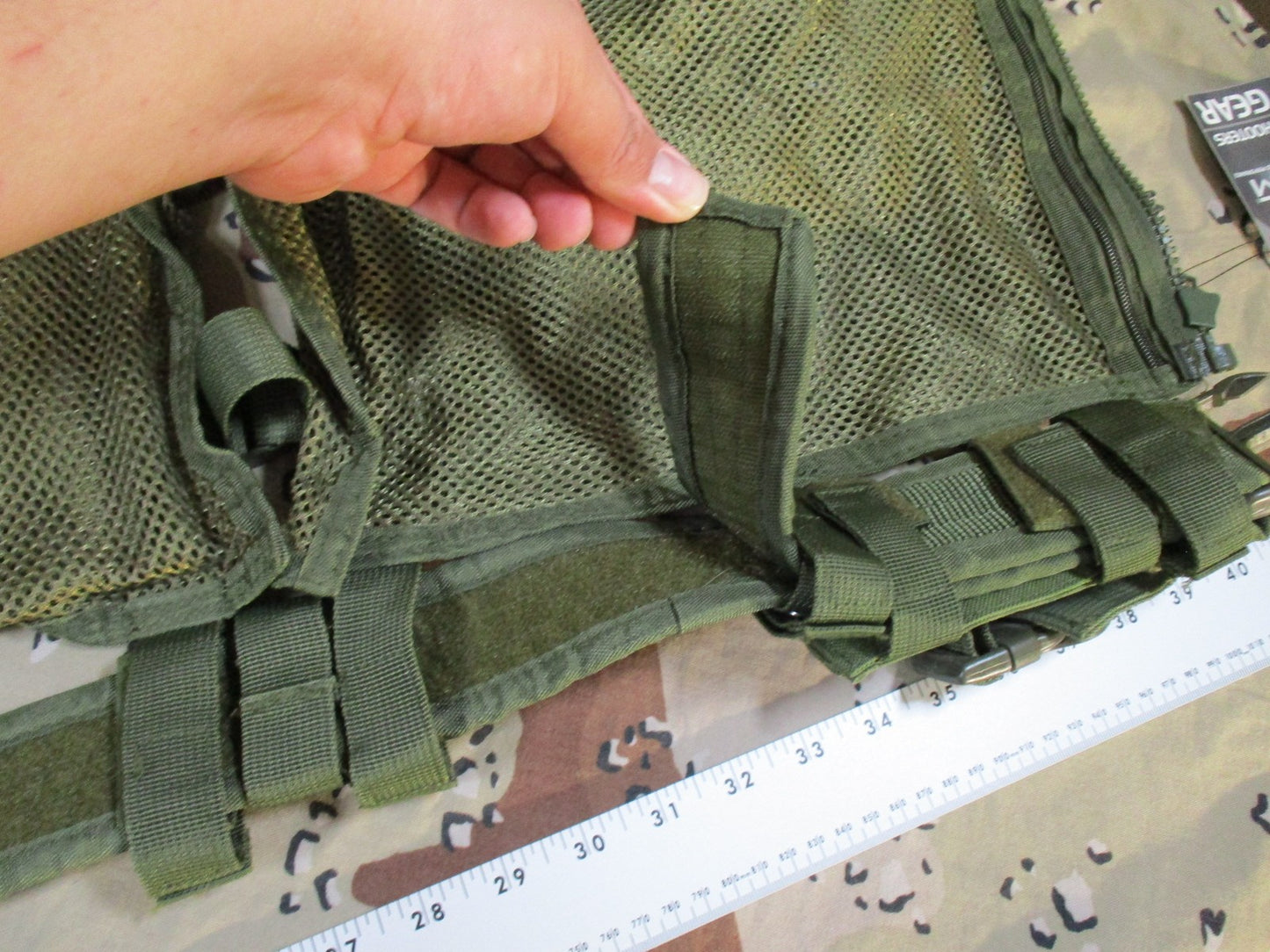 VISM NCStar Tactical Shooters Gear Vest OD Green 90s navy seal loadout swat