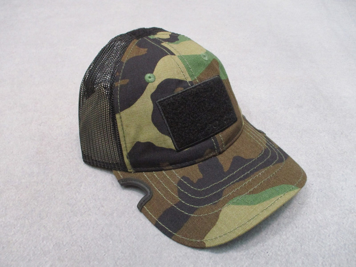 New Notch Gear M81 Woodland Operator Tactical Hat Cap With Notch For Glasses