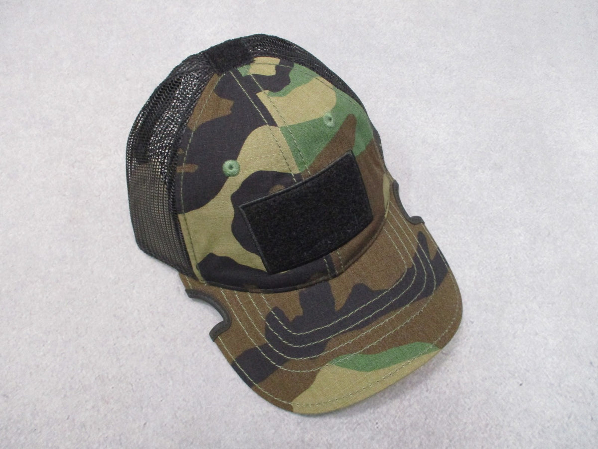 New Notch Gear M81 Woodland Operator Tactical Hat Cap With Notch For Glasses