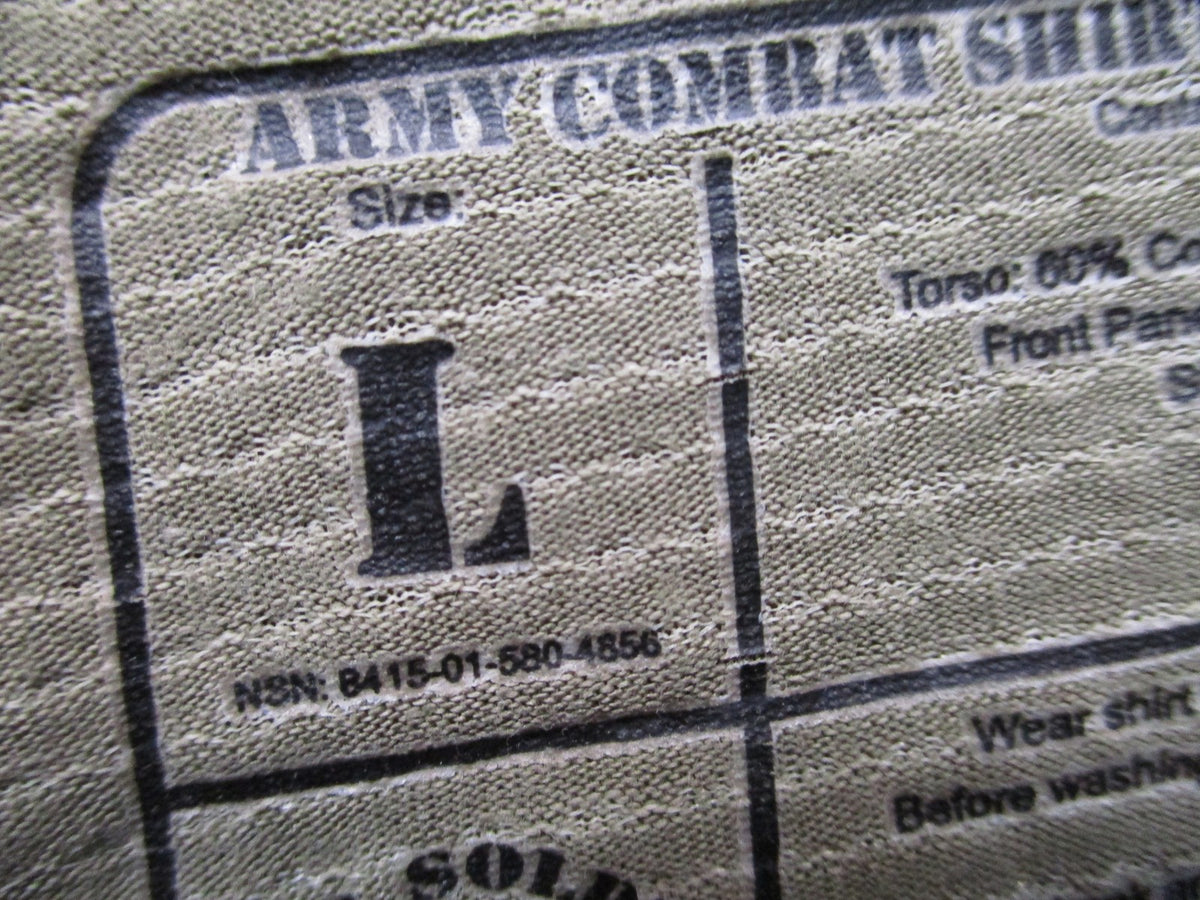 Genuine US Army Combat Shirt Flame Resistant Multicam Size Large ACS Tactical