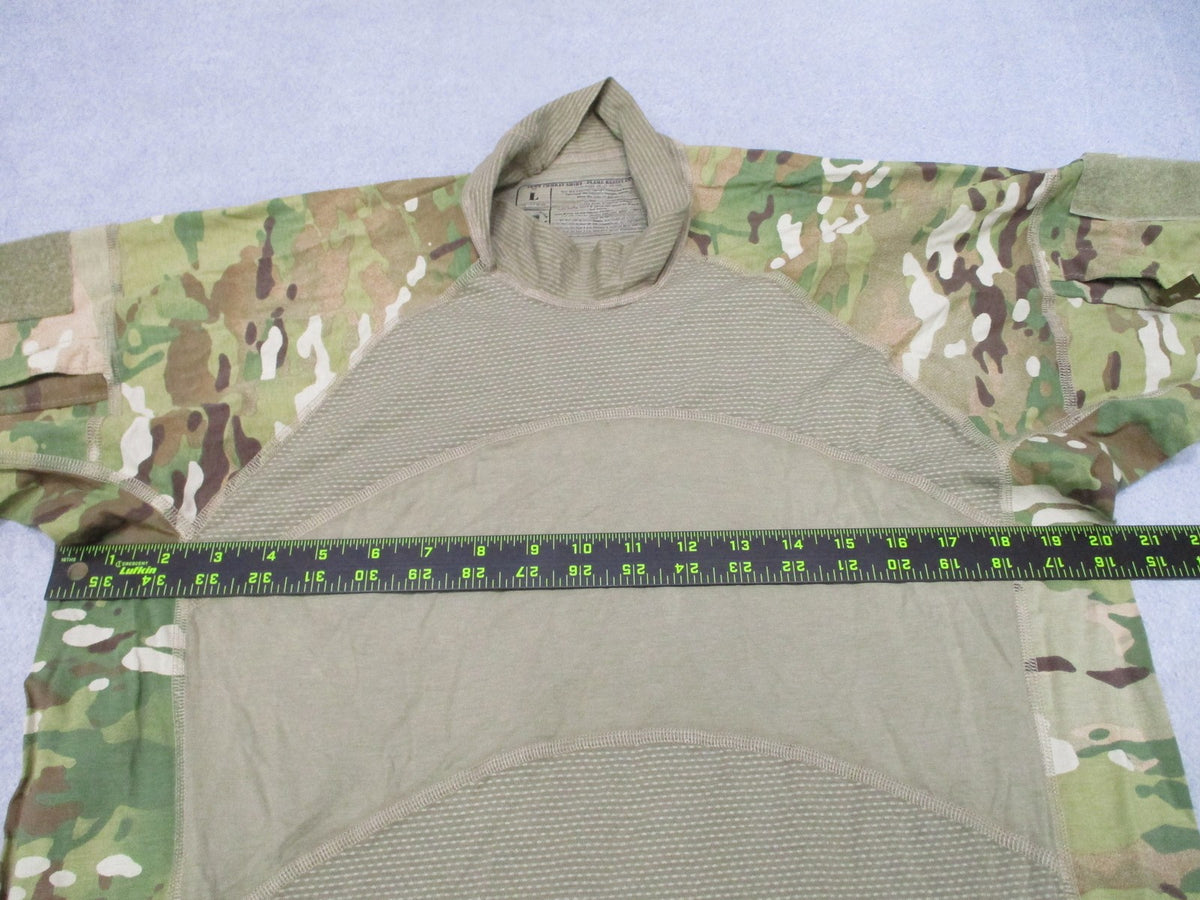 Genuine US Army Combat Shirt Flame Resistant Multicam Size Large ACS Tactical