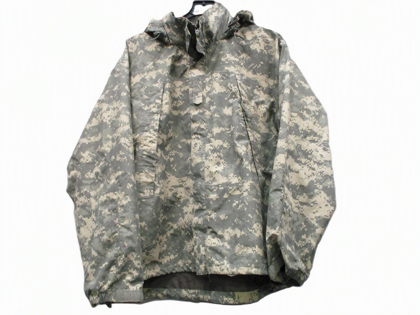 USGI ECWCS Gen III Level 6 Rain Jacket Parka UCP ACU Digital Large Long USED