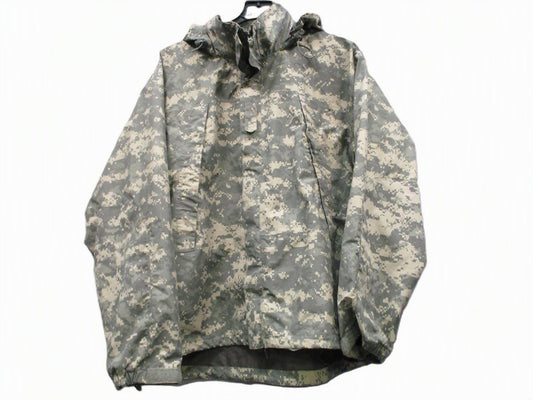 USGI ECWCS Gen III Level 6 Rain Jacket Parka UCP ACU Digital Large Long USED