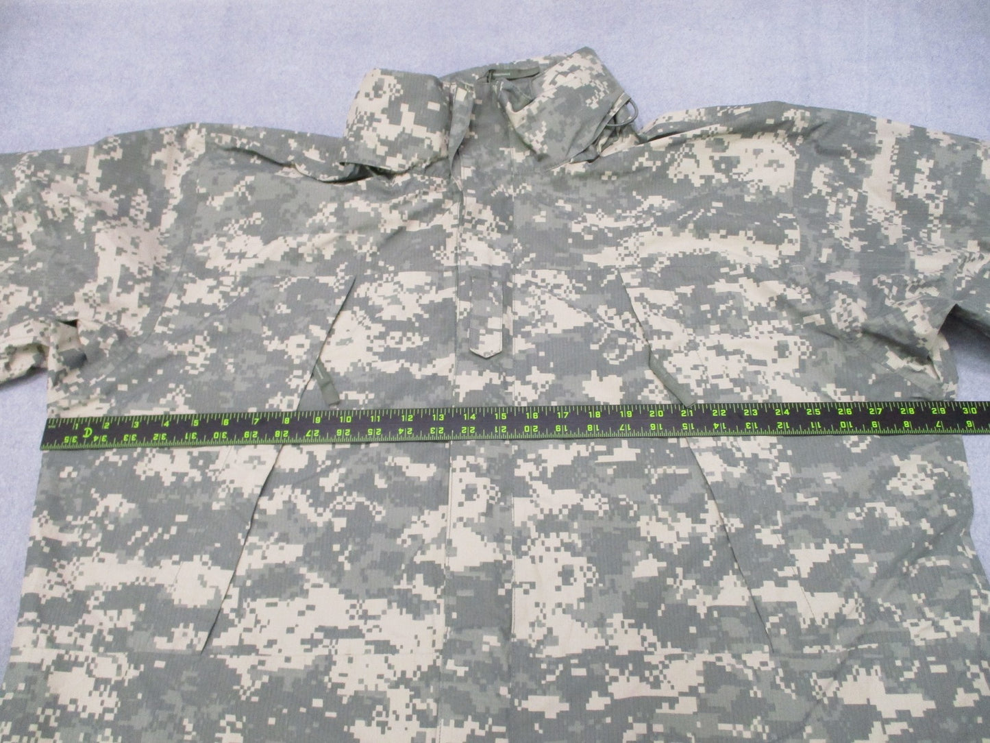 USGI ECWCS Gen III Level 6 Rain Jacket Parka UCP ACU Digital Large Long USED