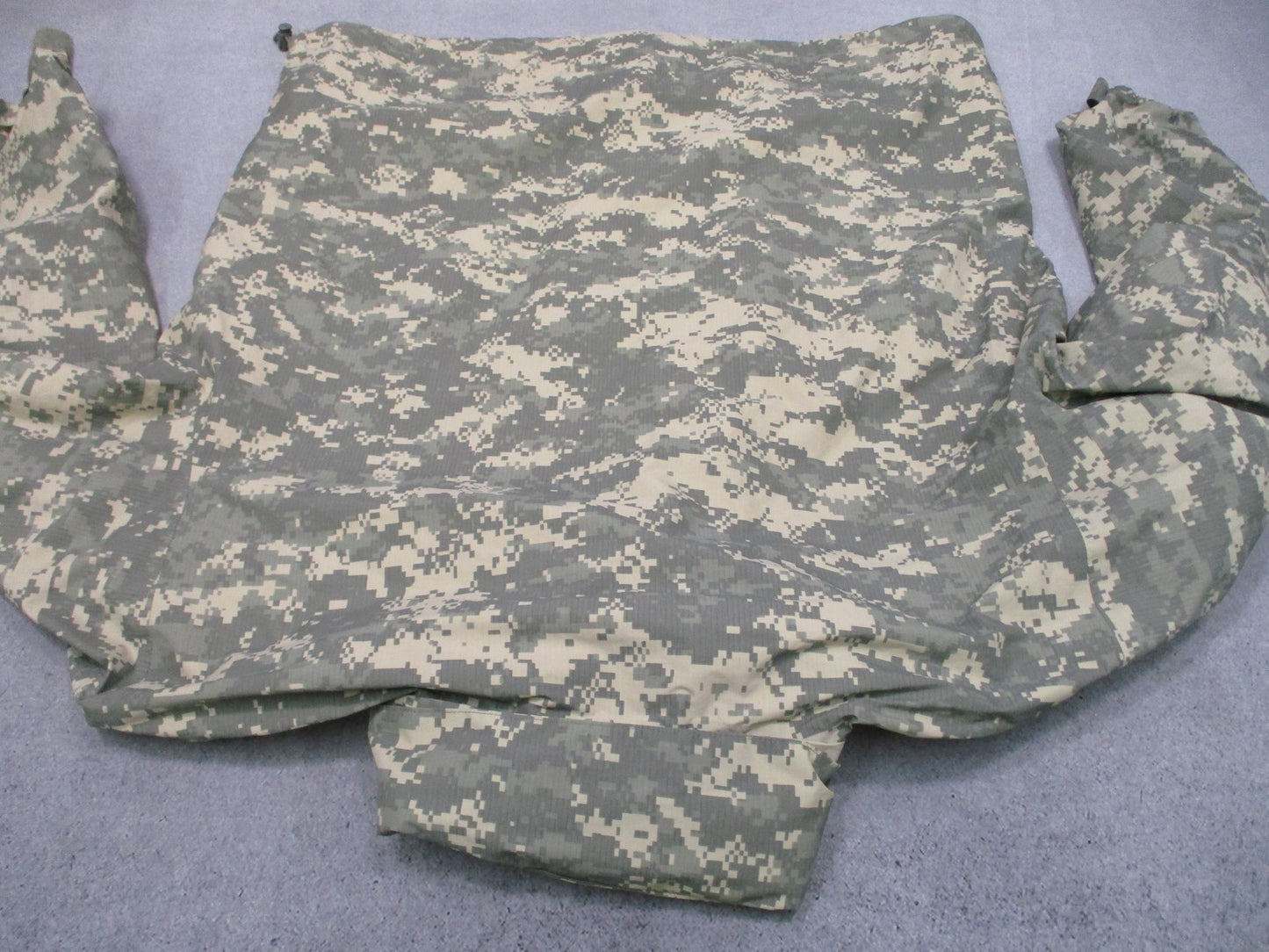 USGI ECWCS Gen III Level 6 Rain Jacket Parka UCP ACU Digital Large Long USED