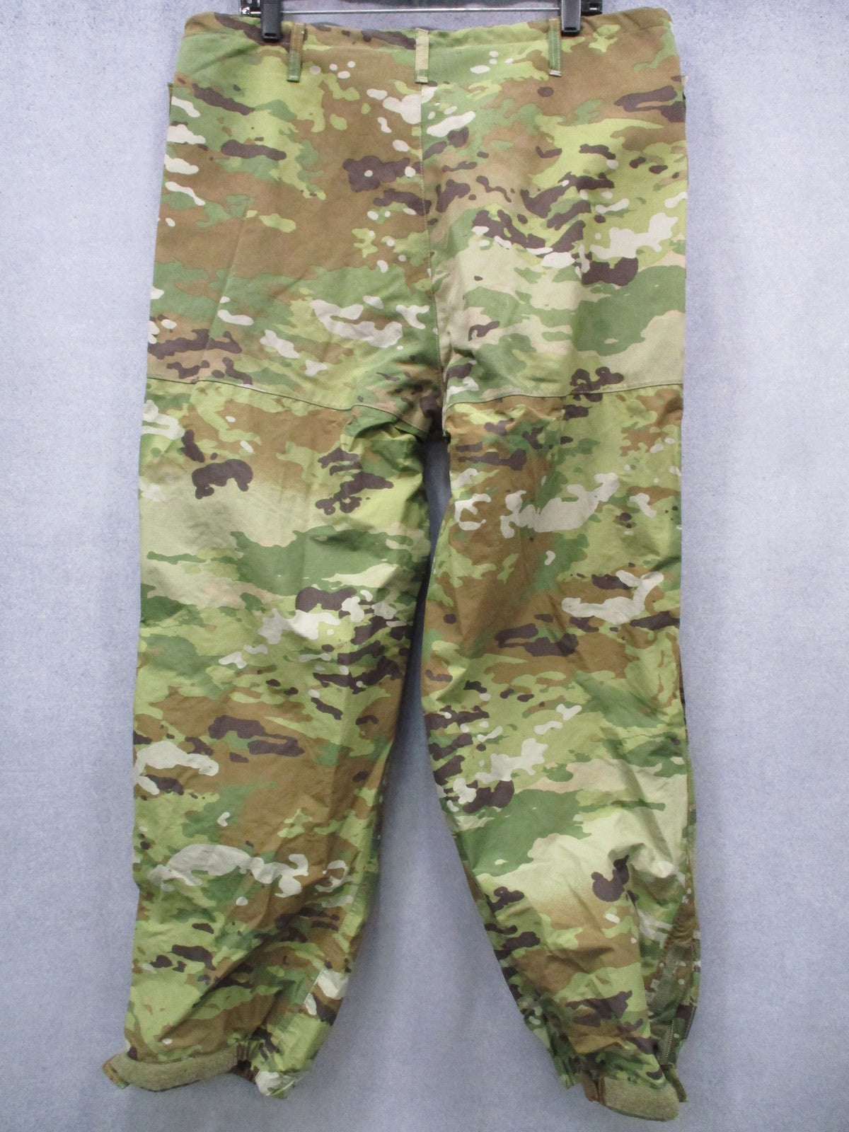 USGI ECWCS Gen III Level 6 Rain Pants OCP Scorpion Medium Regular - USED -
