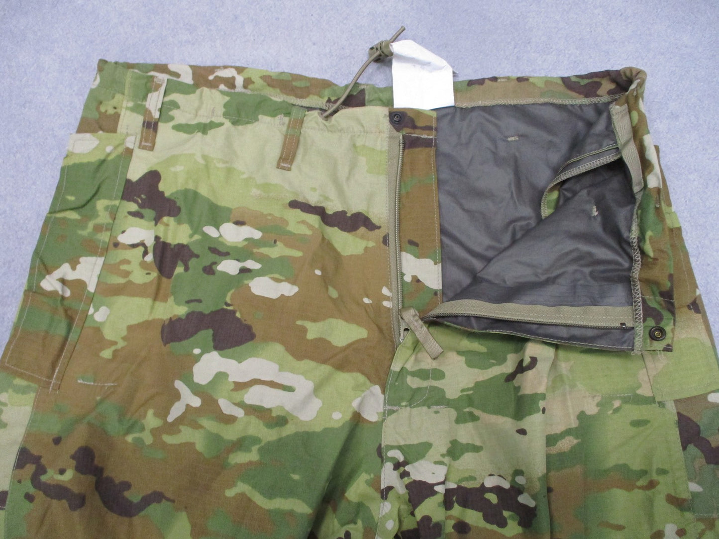 USGI ECWCS Gen III Level 6 Rain Pants OCP Scorpion Medium Regular - USED -