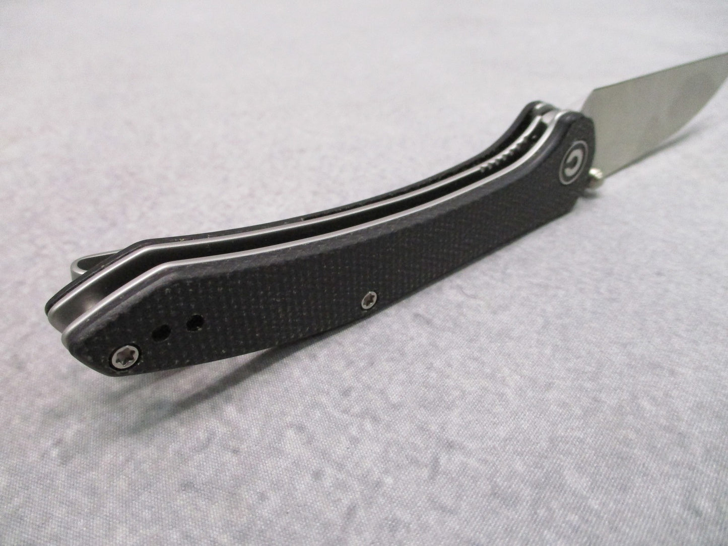 CIVIVI Hadros C20004-1 Knife Black Micarta Satin 10Cr15CoMoV Discontinued