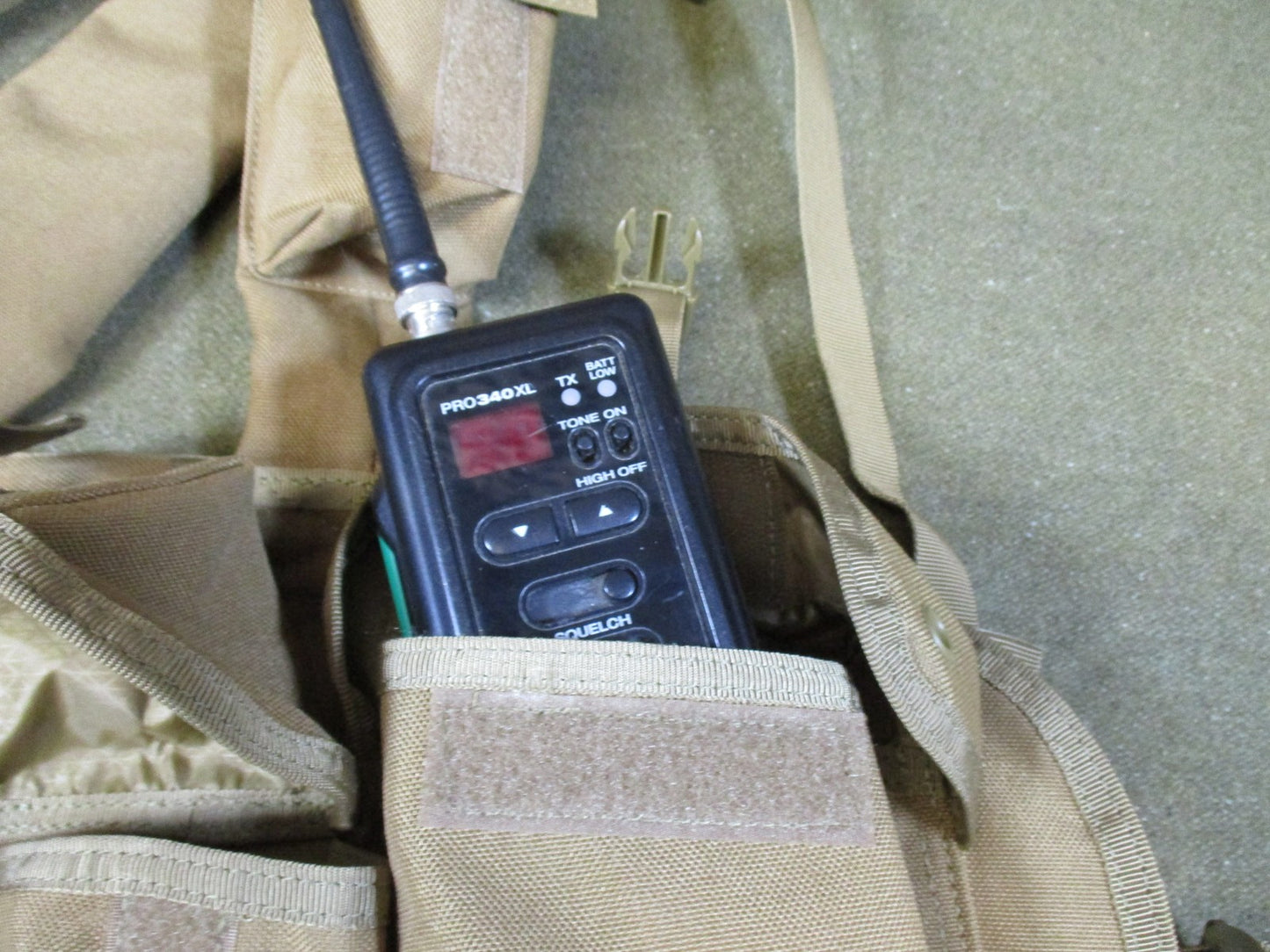 New Condor CR-498 7-Pocket Chest Rig Coyote Brown Tactical Gear