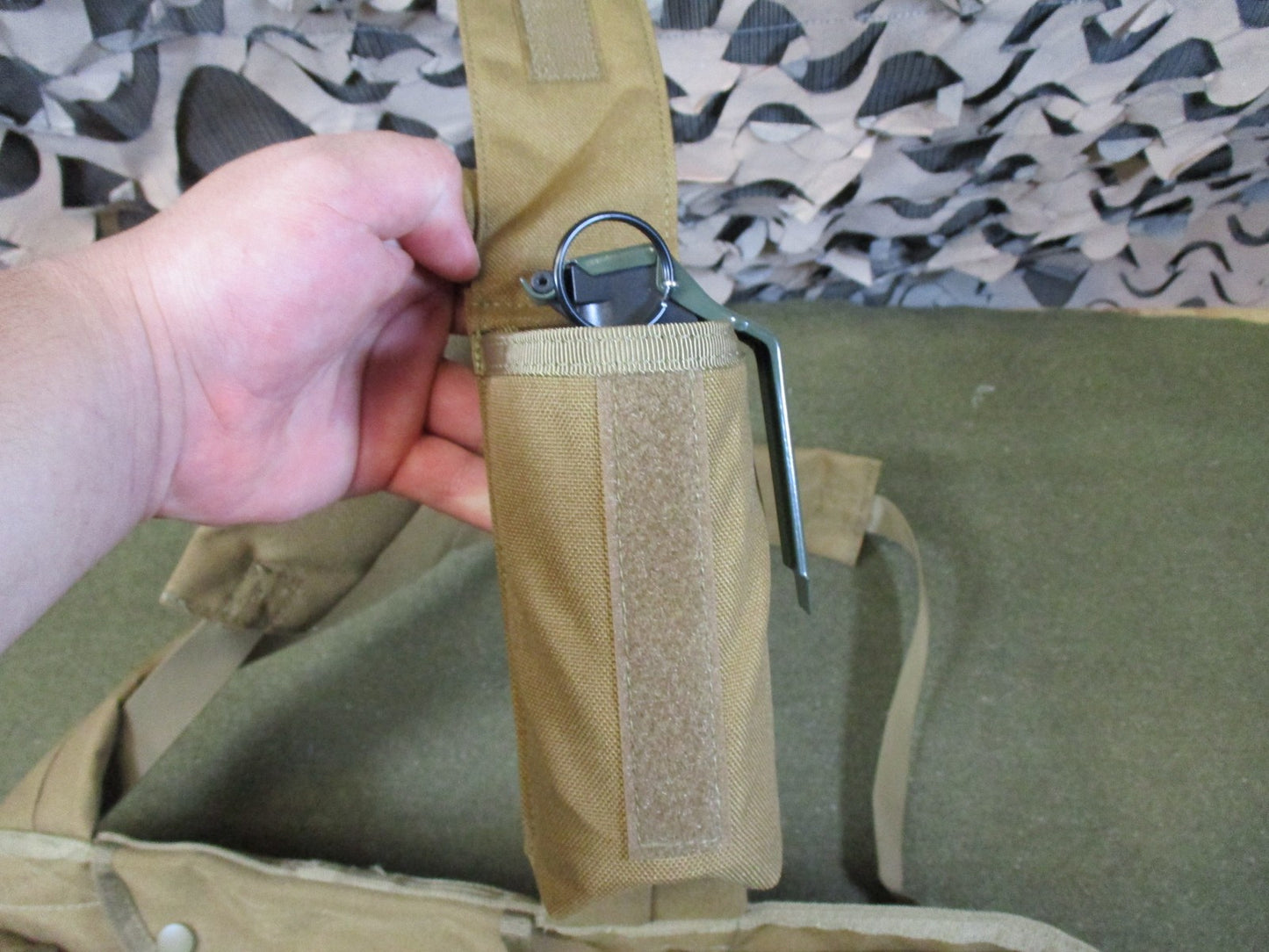 New Condor CR-498 7-Pocket Chest Rig Coyote Brown Tactical Gear
