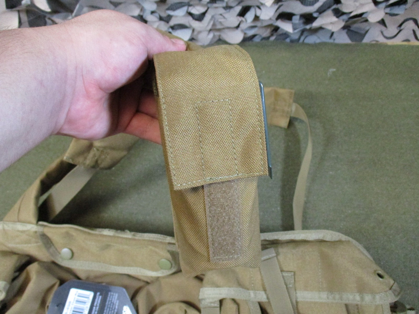New Condor CR-498 7-Pocket Chest Rig Coyote Brown Tactical Gear
