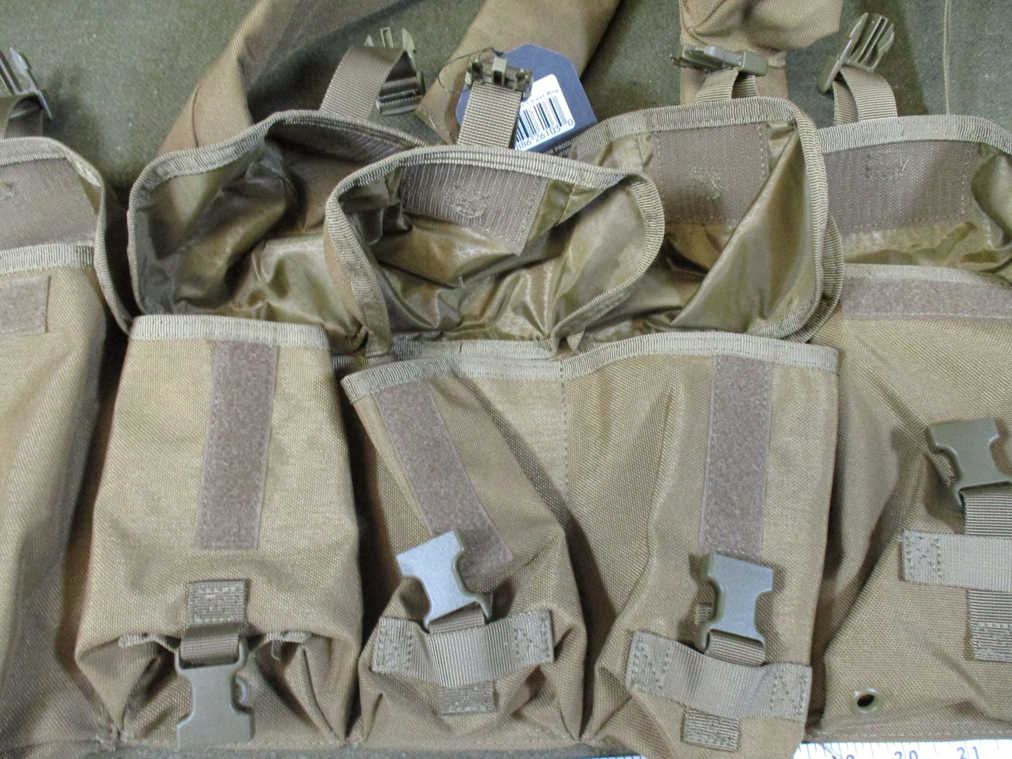 New Condor CR-498 7-Pocket Chest Rig Coyote Brown Tactical Gear