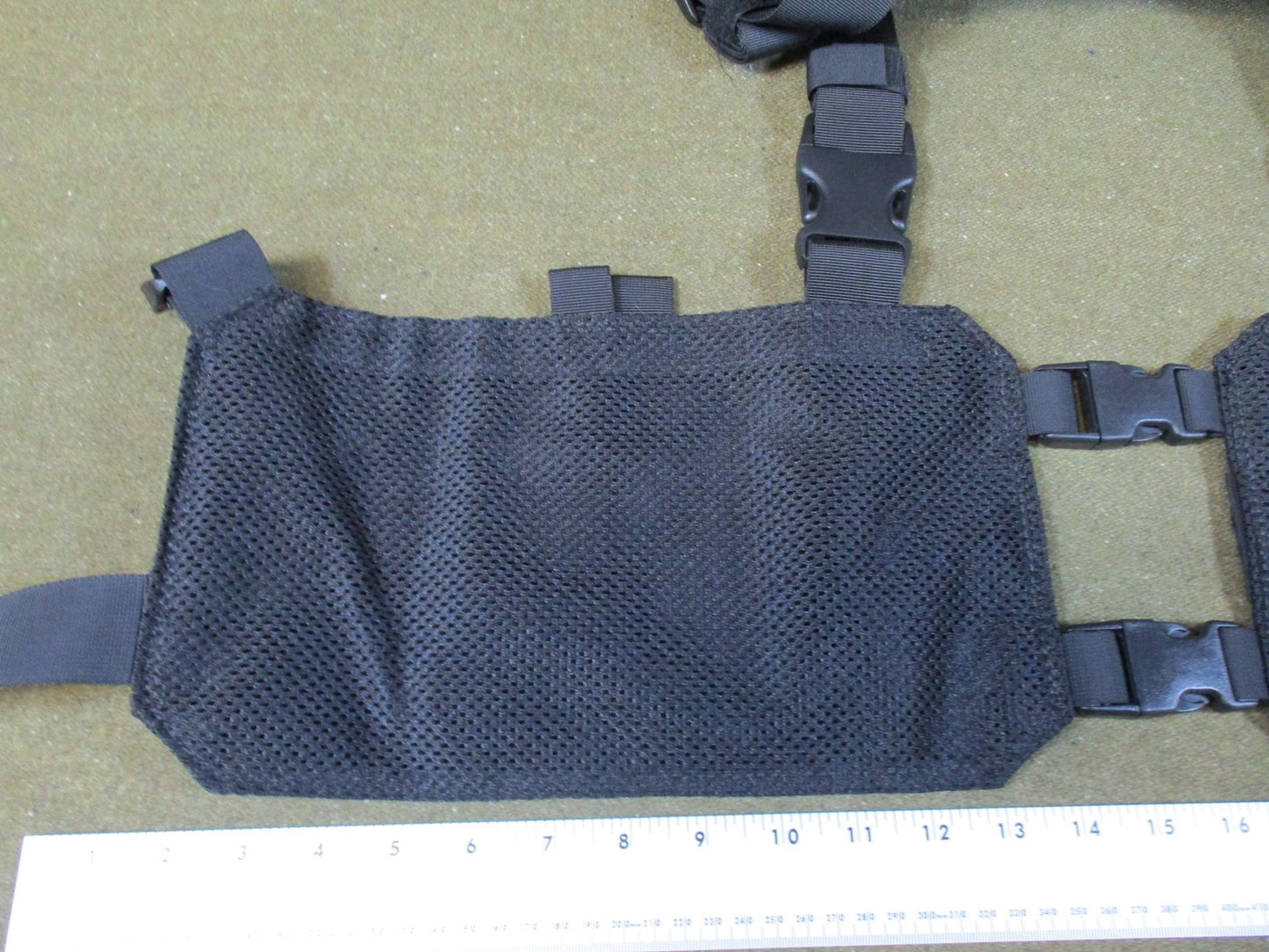 New Condor Ronin Chest Rig Tactical MOLLE Vest Black Adjustable swat team