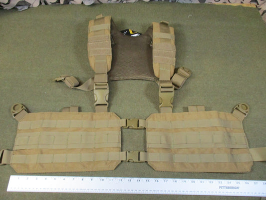 condor ronin chest rig split front chest rig molle gear coyote brown
