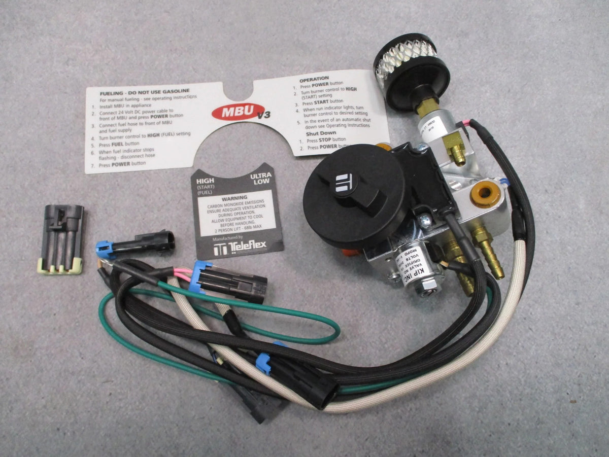 USGI MBU V3 Modern Burner Unit Fuel Delivery Block Teleflex 7310-01-462-4905