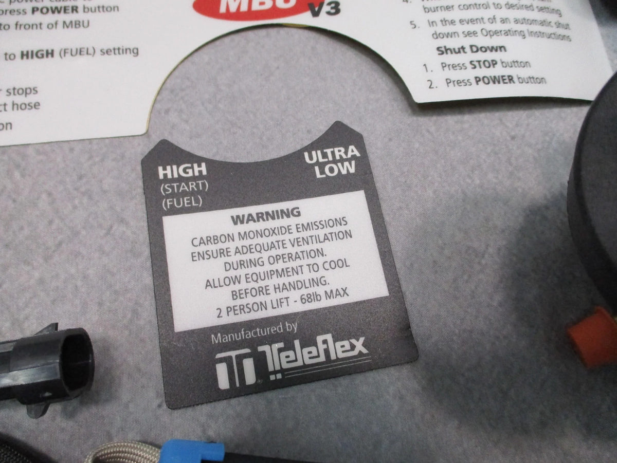 USGI MBU V3 Modern Burner Unit Fuel Delivery Block Teleflex 7310-01-462-4905