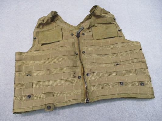 US Military Surplus CMU-36/P Survival Vest MOLLE Tactical Gear Tan