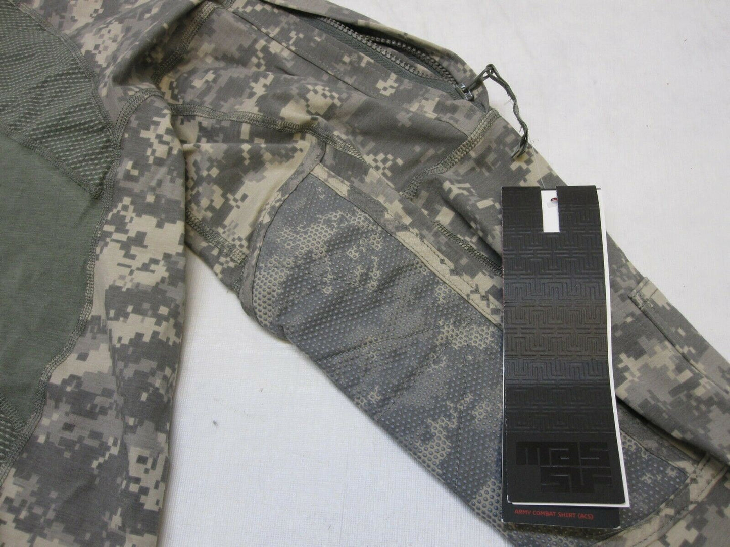 NEW MASSIF ARMY ACU DIGITAL COMBAT SHIRT UCP LARGE FR TOP FIRE RETARDANT LRG