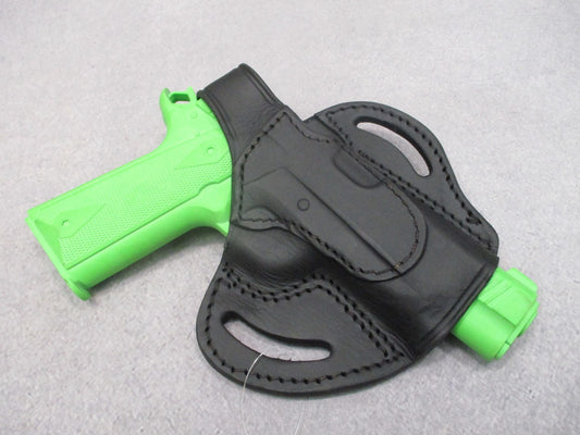 Tagua Leather Belt Holster for 1911 4-inch Barrel Right Hand Black TX-BH1-210