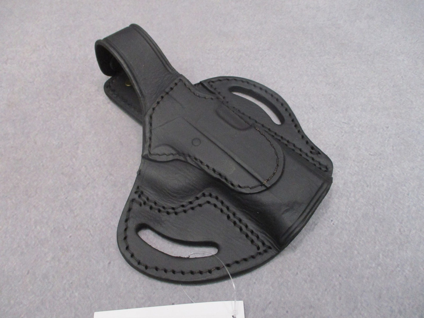 Tagua Leather Belt Holster for 1911 4-inch Barrel Right Hand Black TX-BH1-210