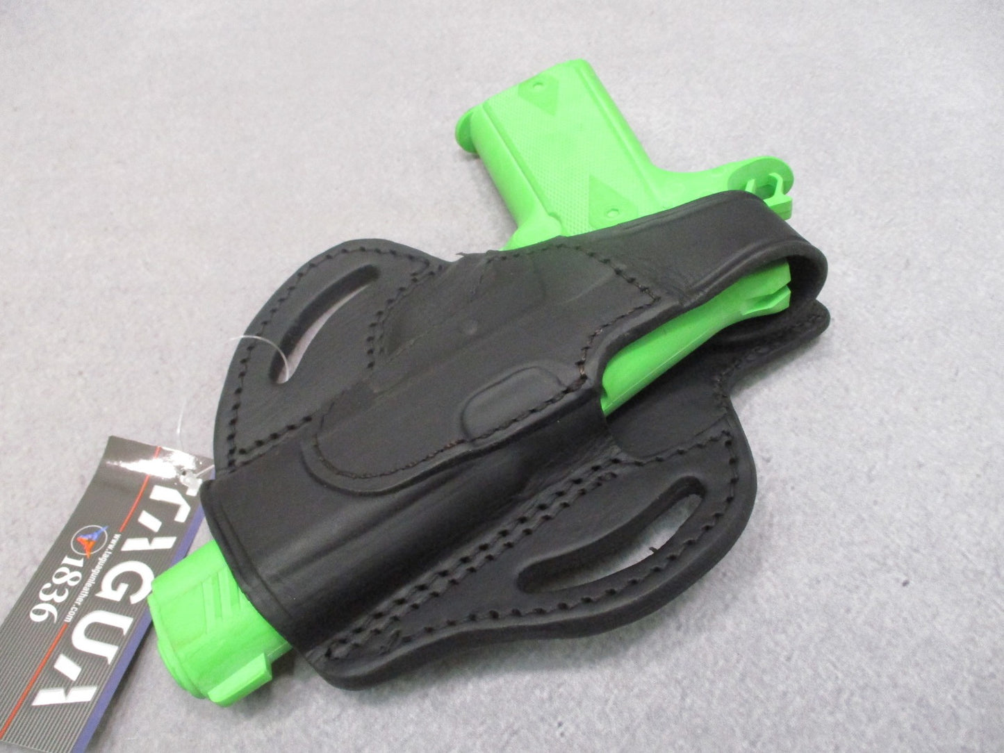 Tagua Leather Belt Holster for 1911 4-inch Barrel Right Hand Black TX-BH1-210