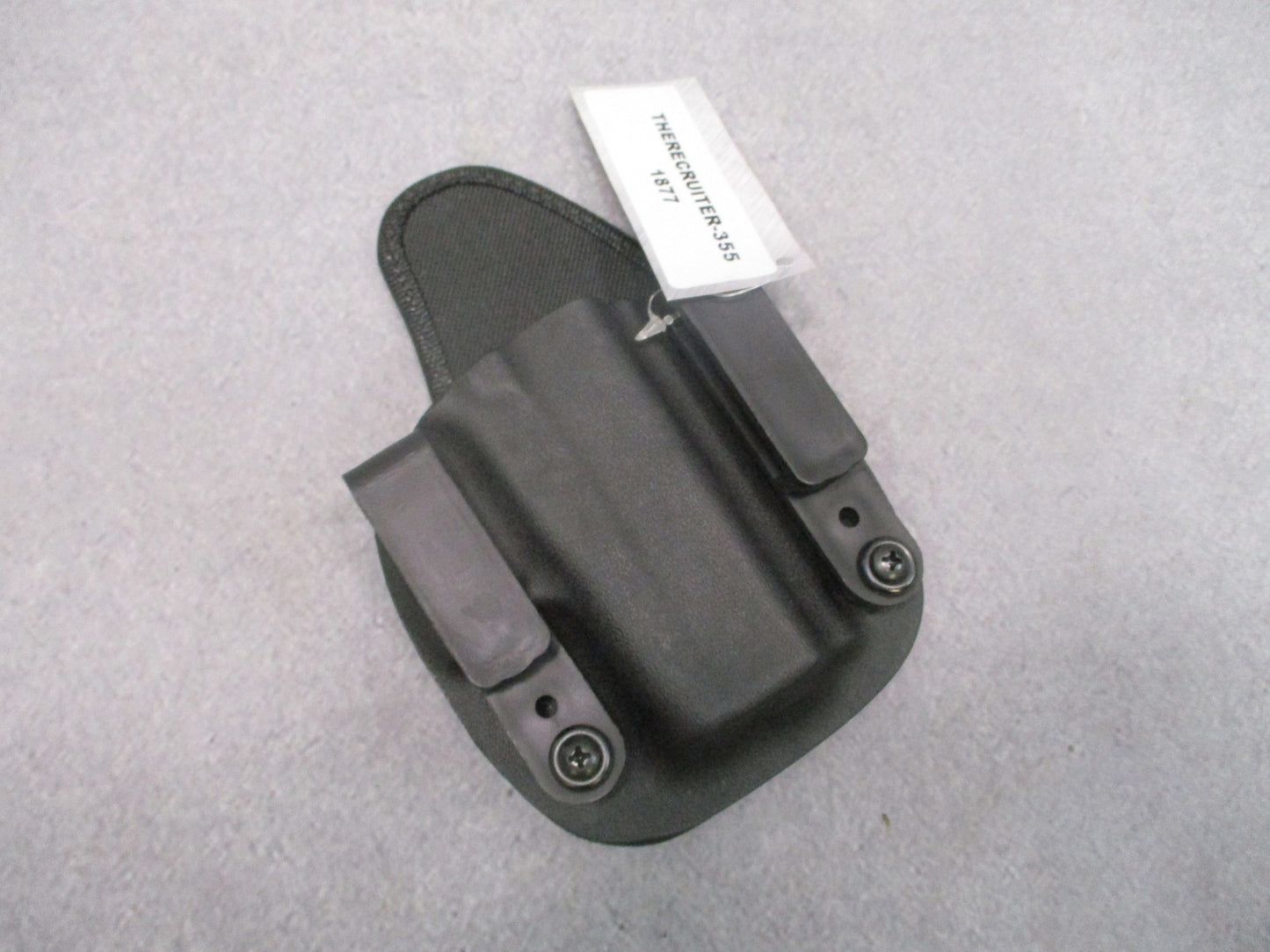 Armament The Recruiter-355 Hybrid IWB Kydex Holster for Glock 43 Ambidextrous