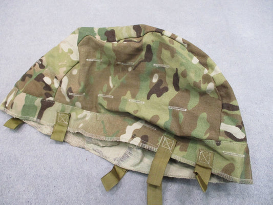 MultiCam Tactical Helmet Cover Size Medium/Large 50/50 Nylon Cotton PASGT