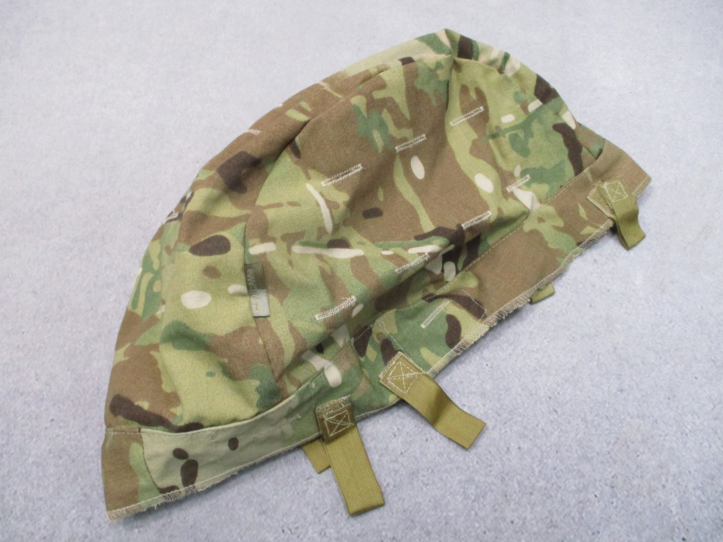 MultiCam Tactical Helmet Cover Size Medium/Large 50/50 Nylon Cotton PASGT