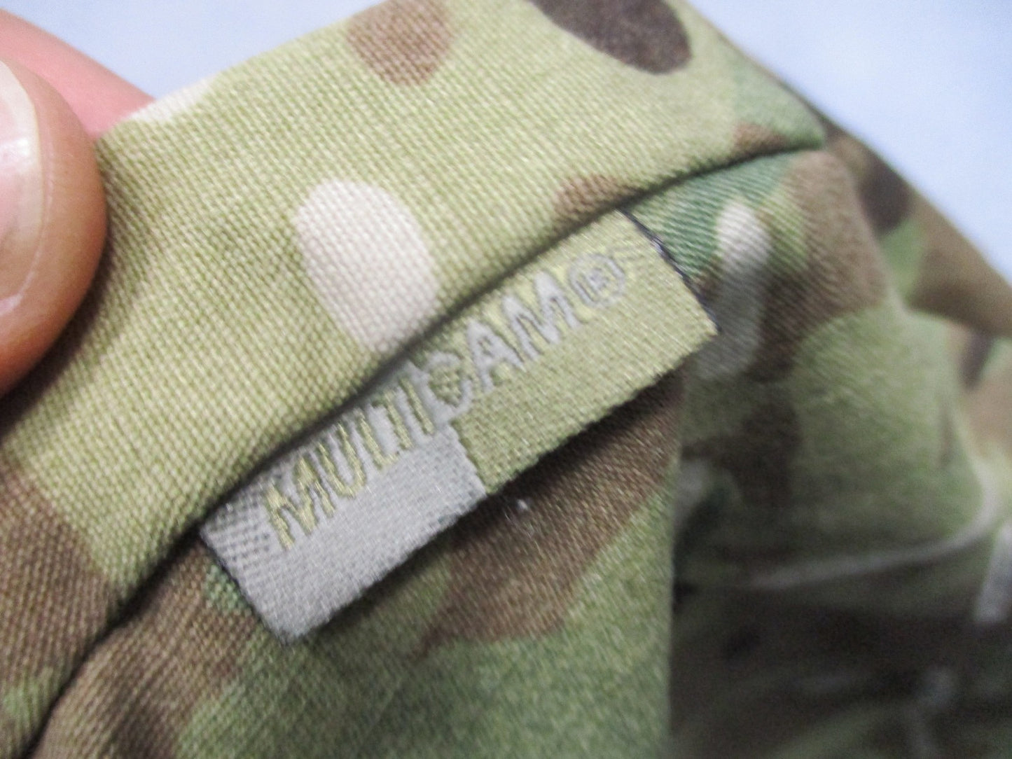 MultiCam Tactical Helmet Cover Size Medium/Large 50/50 Nylon Cotton PASGT