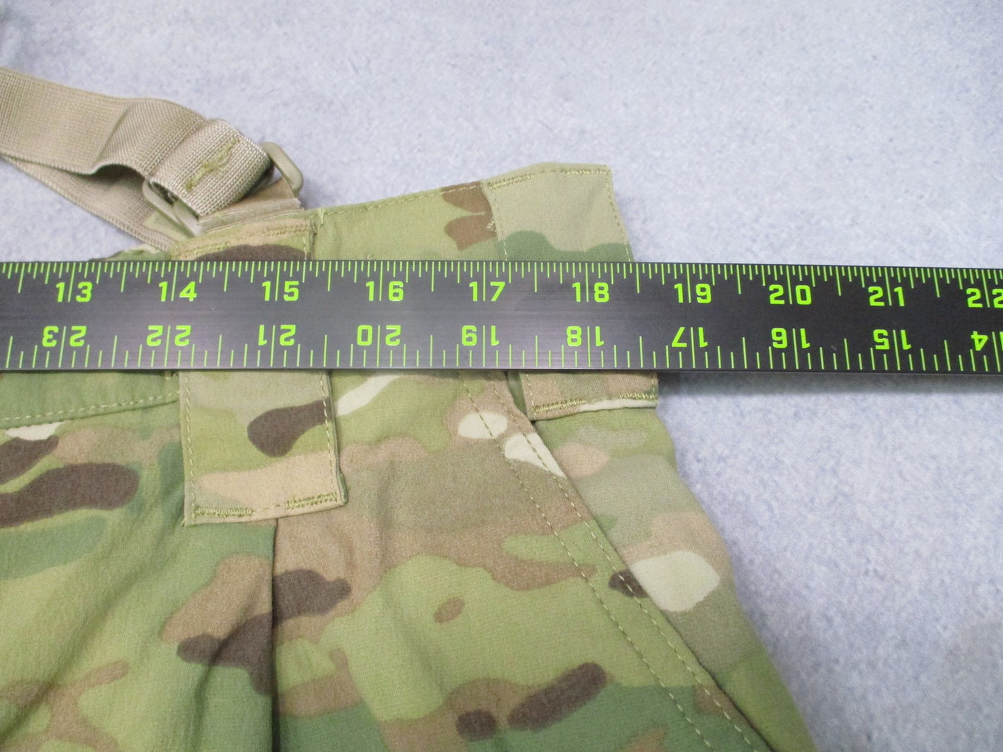 US Military PCU Level 5 Soft Shell Trousers Multicam Large Regular w/ Suspenders