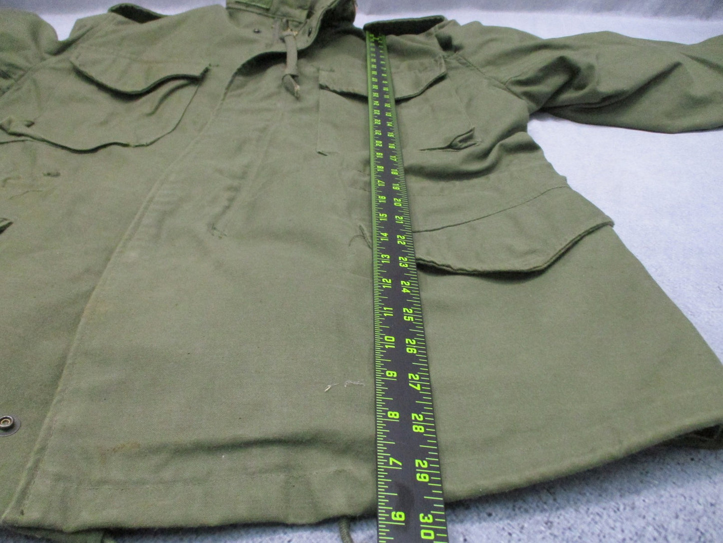 Vintage Alpha Industries M-65 Field Jacket OG-107 Olive Green Medium Regular