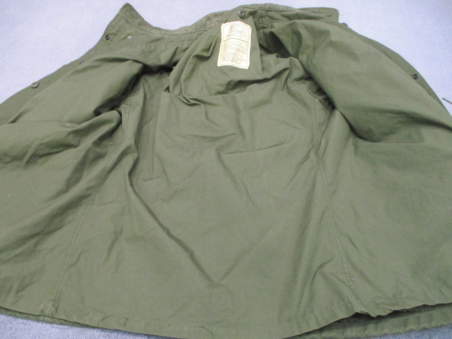 Vintage Alpha Industries M-65 Field Jacket OG-107 Olive Green Medium Regular