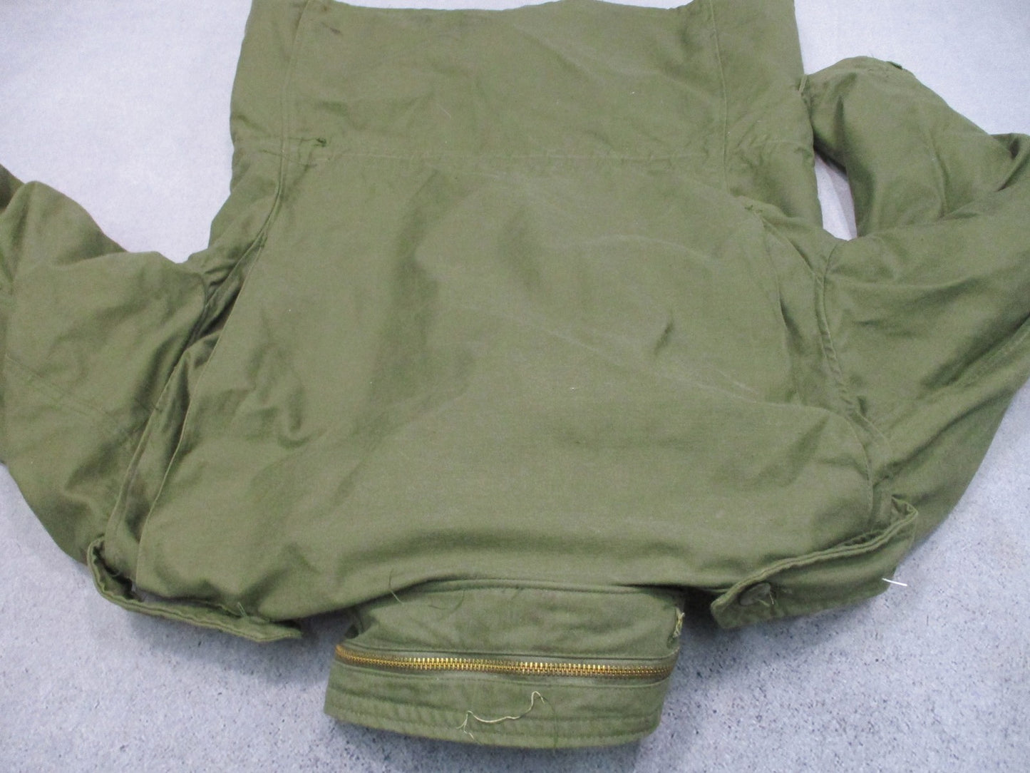 Vintage Alpha Industries M-65 Field Jacket OG-107 Olive Green Medium Regular
