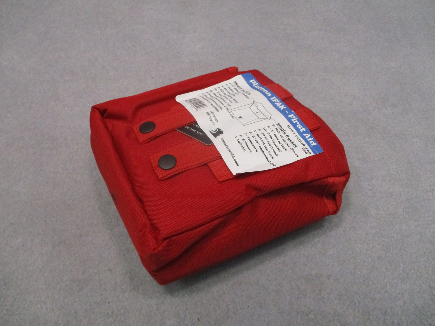 Elite First Aid Platoon IFAK Tactical Medical Kit Red Pouch New