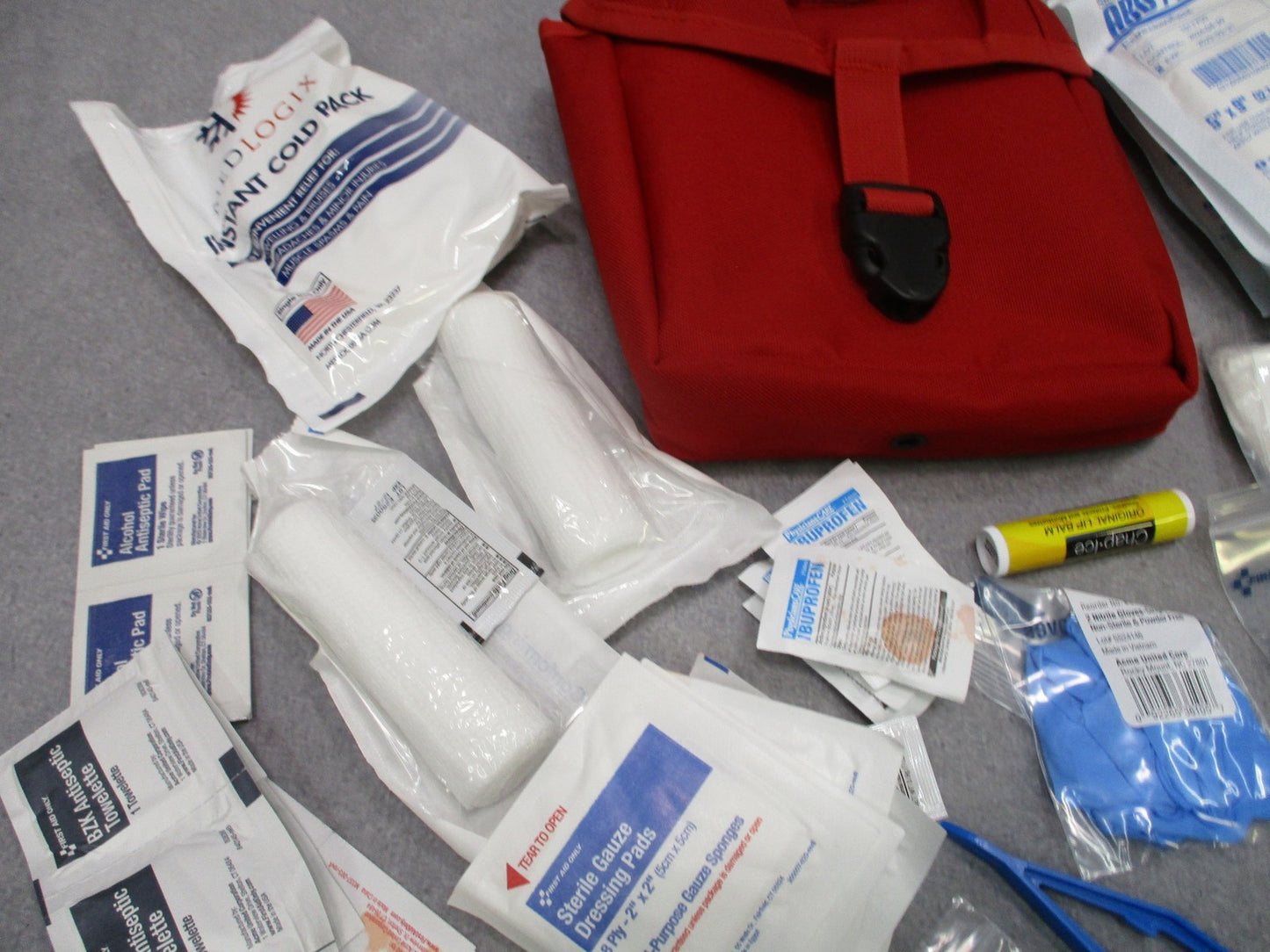 Elite First Aid Platoon IFAK Tactical Medical Kit Red Pouch New