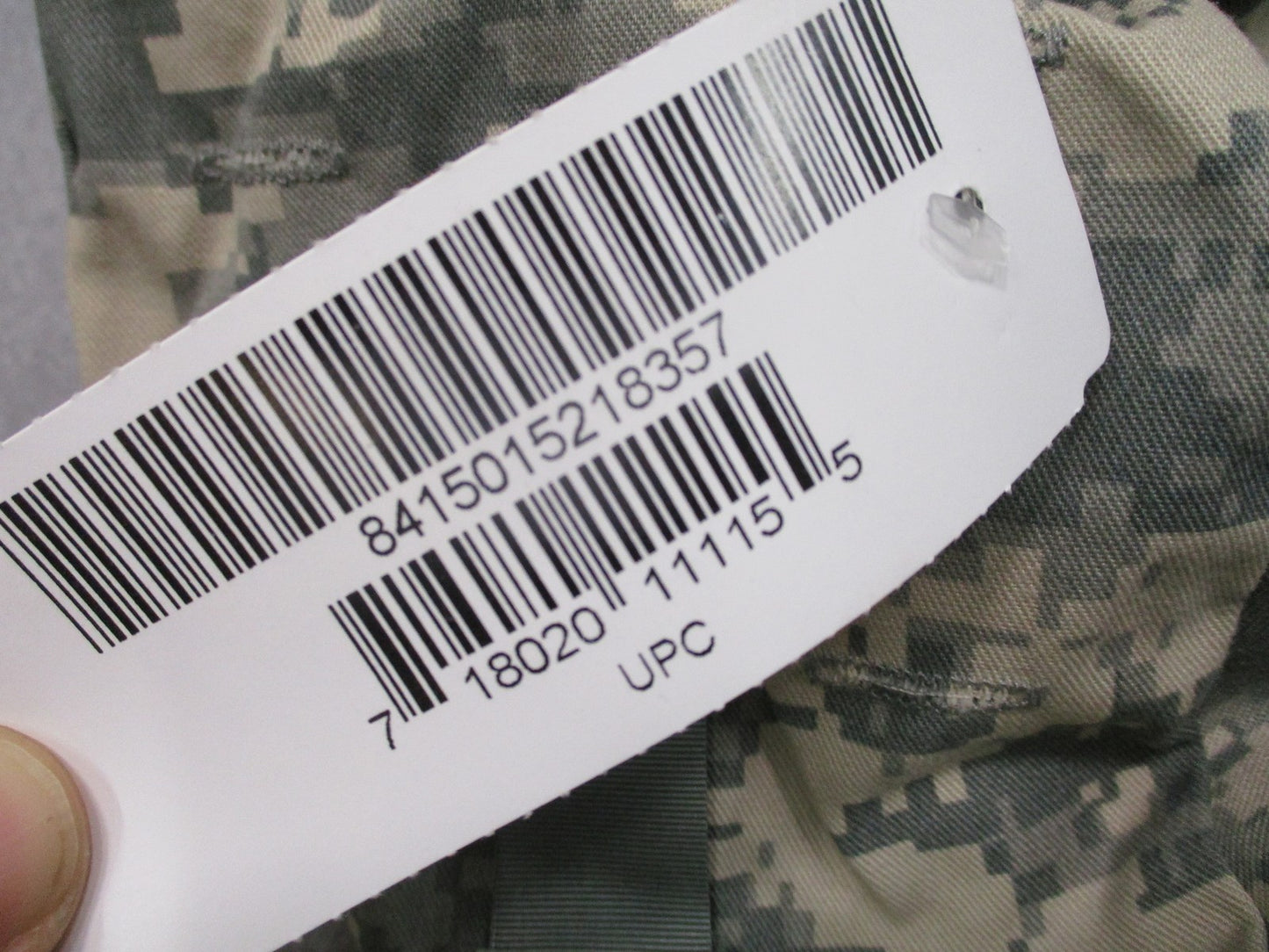 New US Military ACH ECH Helmet Cover UCP Camo Small/Medium NSN 8415-01-521-8357
