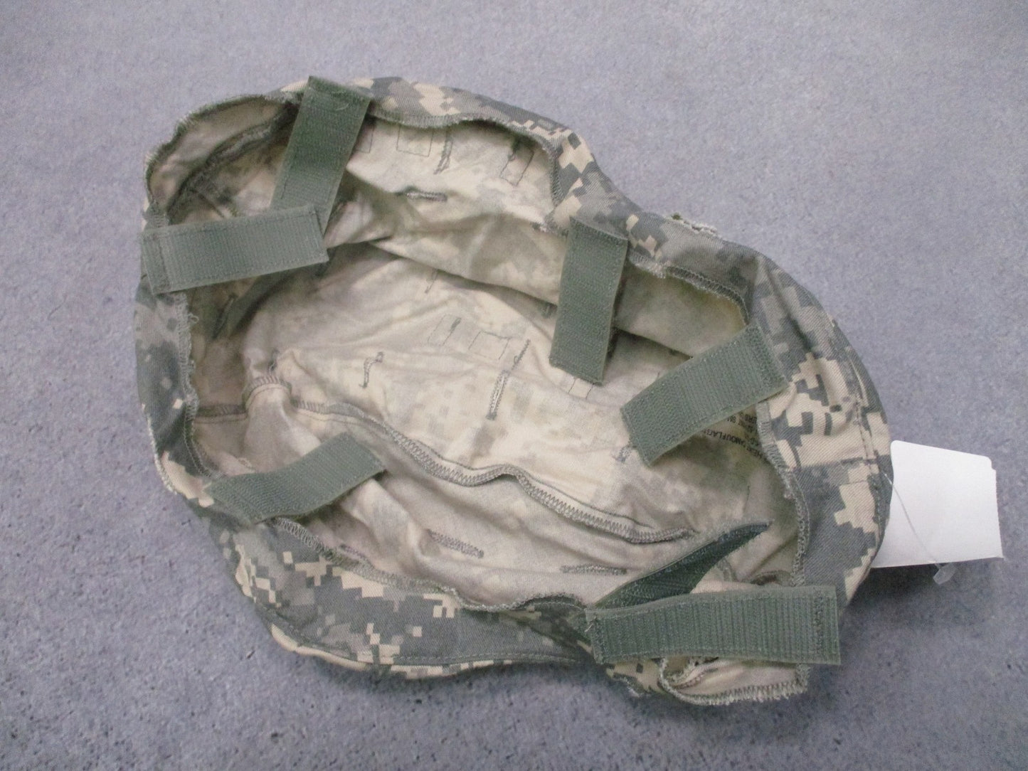 New US Military ACH ECH Helmet Cover UCP Camo Small/Medium NSN 8415-01-521-8357
