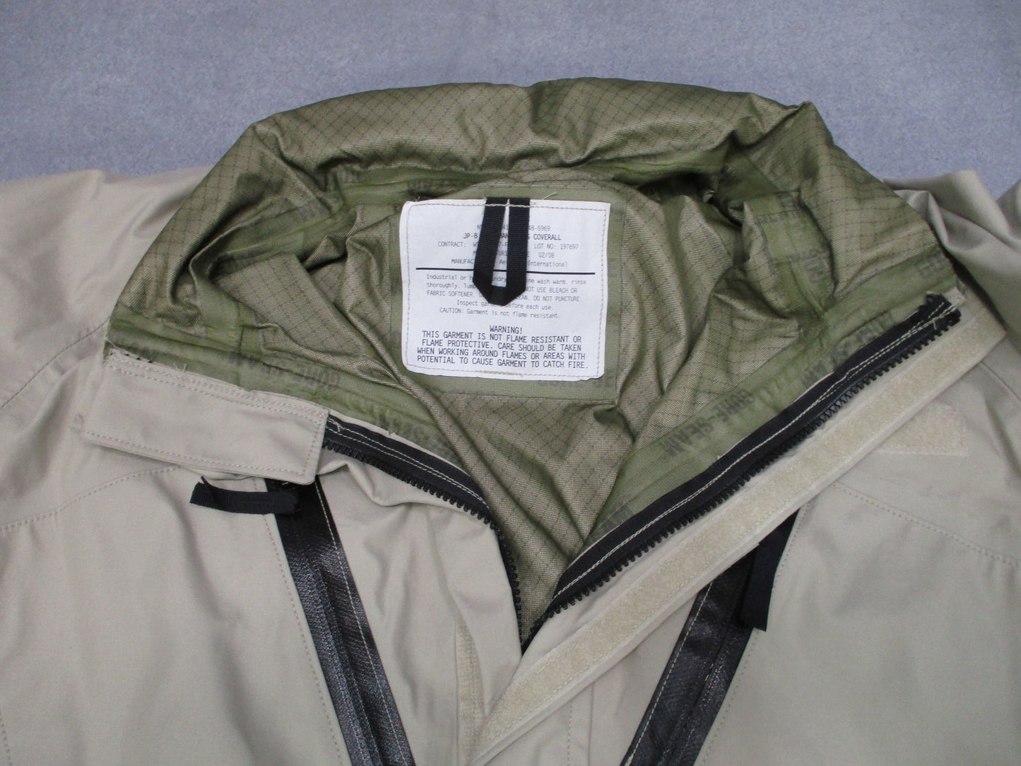 USGI JP-8 Fuel Handler Coverall Gore-Tex Military Suit Aerostar Size S-XL